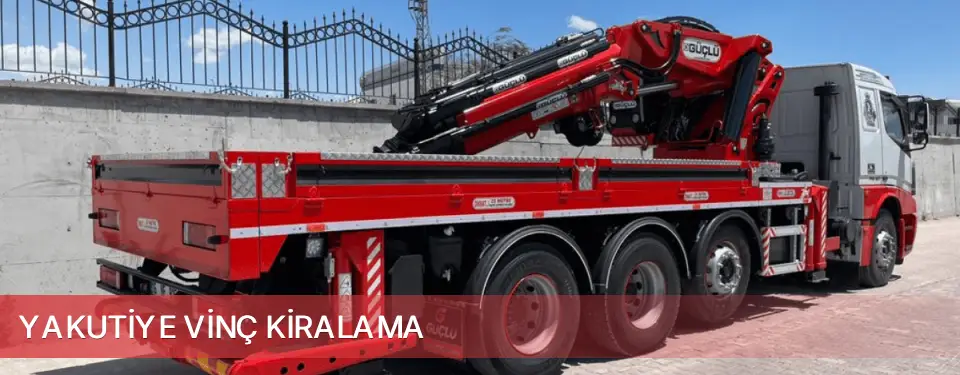 Yakutiye İlçemi Vinç Kiralama
